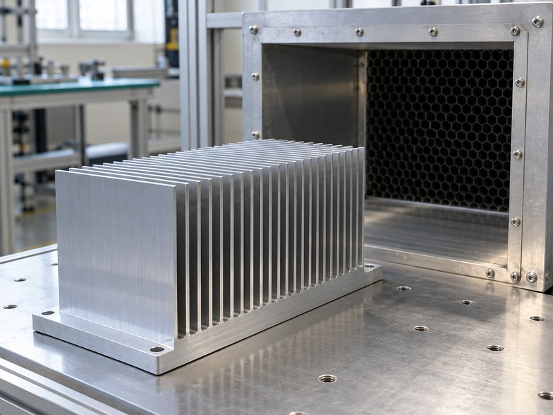 Can voltage regulators share a heat sink with an open airflow test arrangement