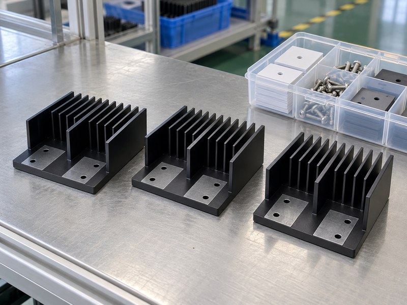 Can voltage regulators share a heat sink with a complete set of separate cooling samples
