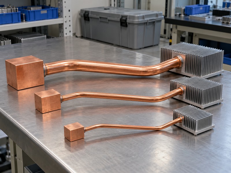 custom heat pipes sealed construction samples