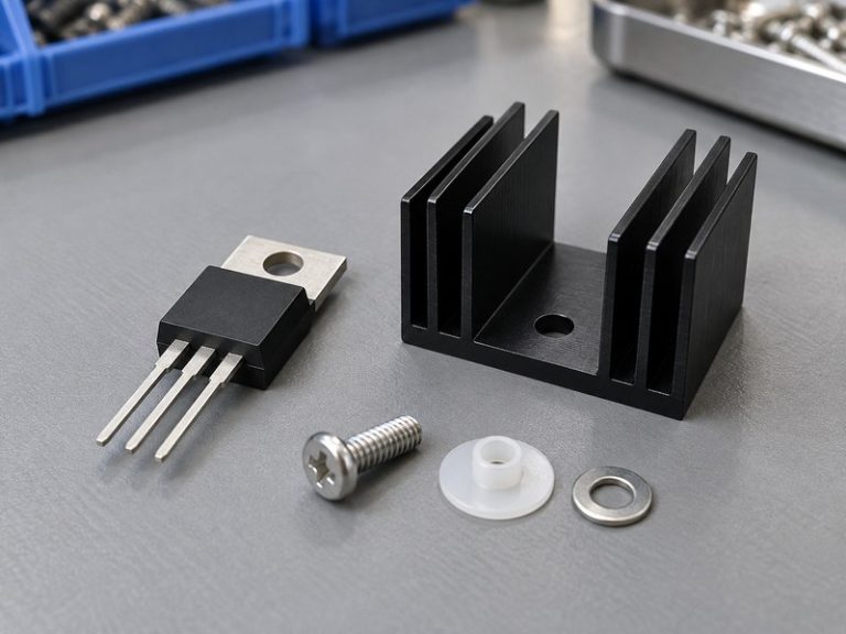 Does a voltage regulator need a heat sink with separate package and cooling sample