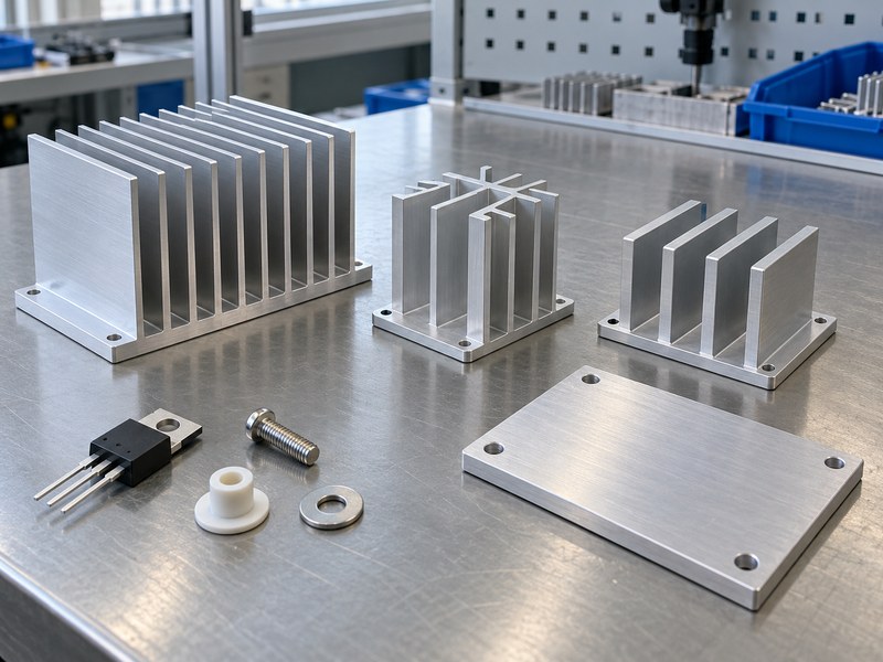 Does a voltage regulator need a heat sink with alternative cooling sample sizes