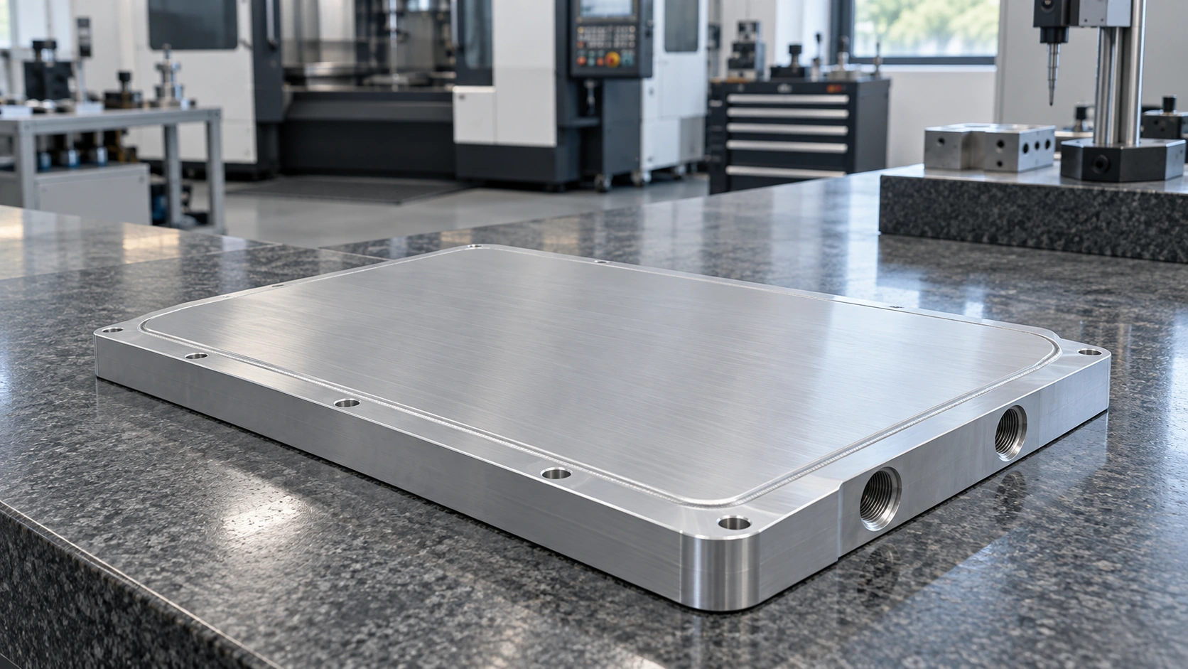 Friction Stir Welded Cold Plate Precision Engineering