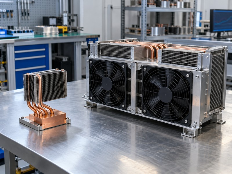 heat pipe applications comparing electronics and air-side recovery