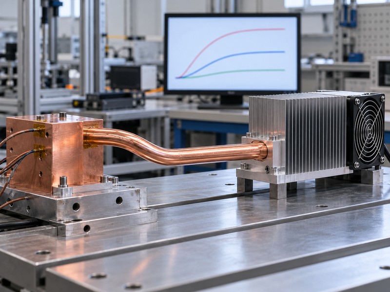 heat pipe applications validation with a qualitative chart