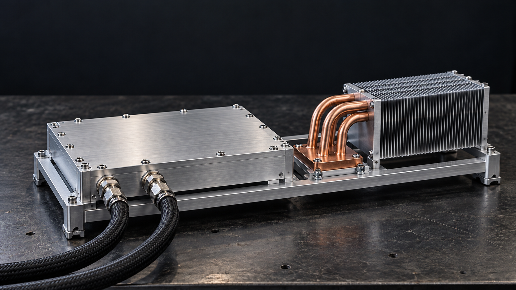 Morton Hybrid Liquid-Cooled Heat Sink Laboratory Assembly