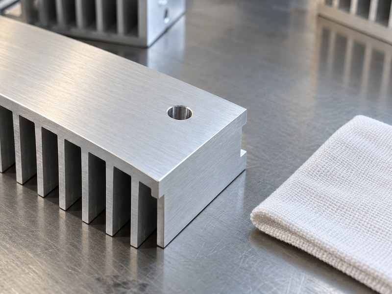 How to attach heat sink to voltage regulator with a clean flat mounting land