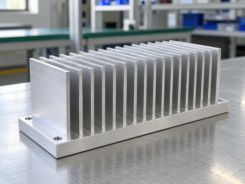 How to attach heat sink to voltage regulator with open straight fin passages