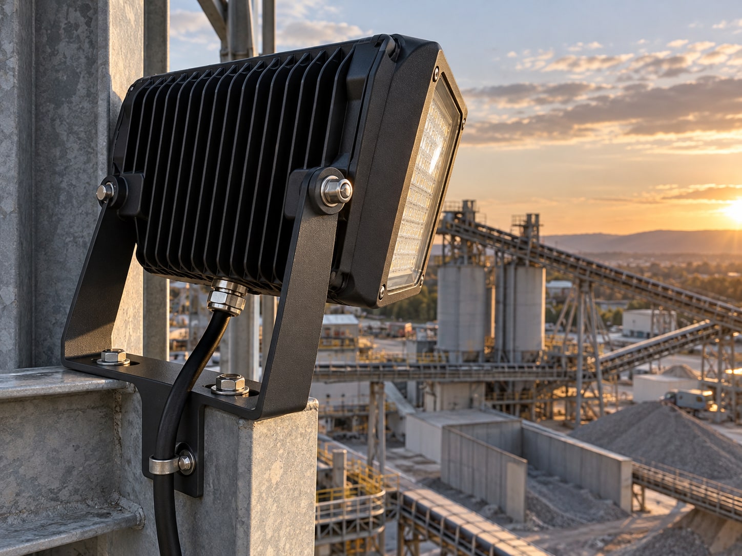 Outdoor & industrial floodlights