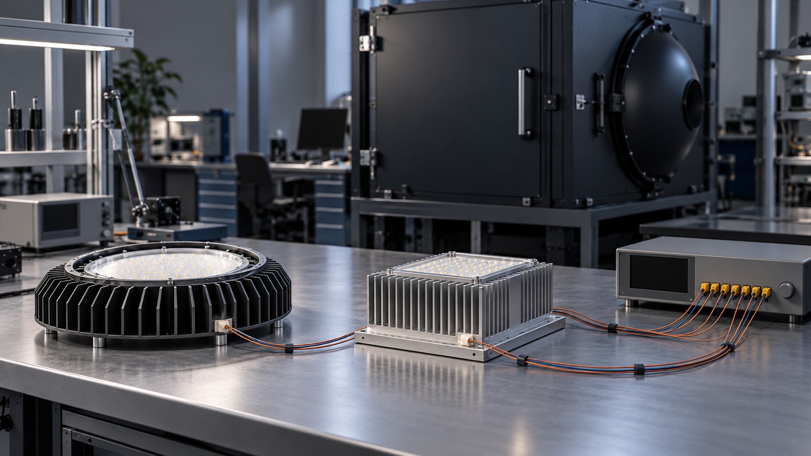 Lighting development and thermal testing laboratory