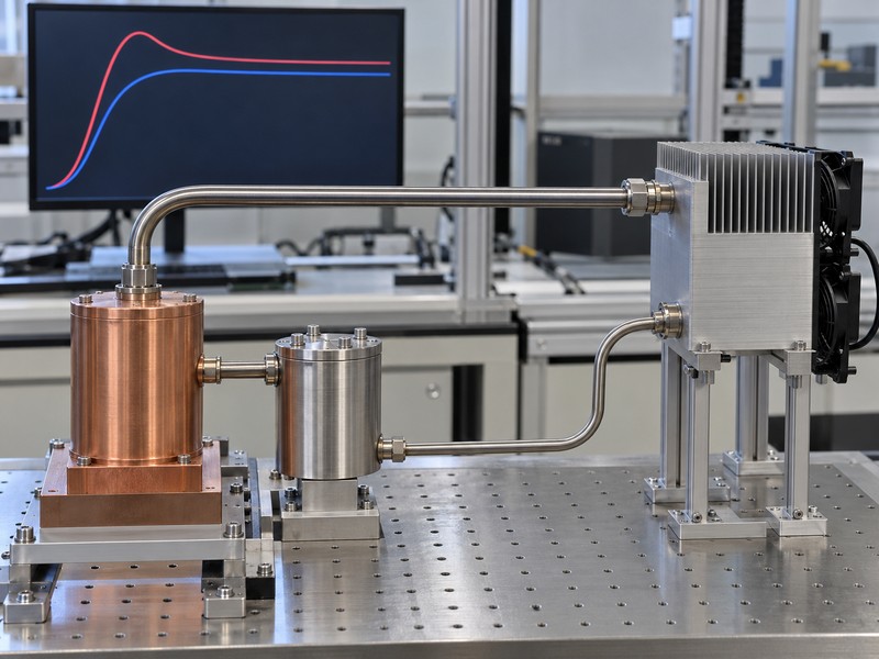 loop heat pipe qualitative startup response chart