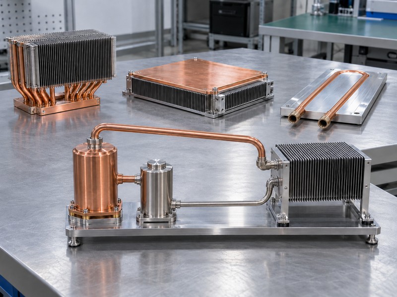 loop heat pipe comparison with conventional cooling assemblies
