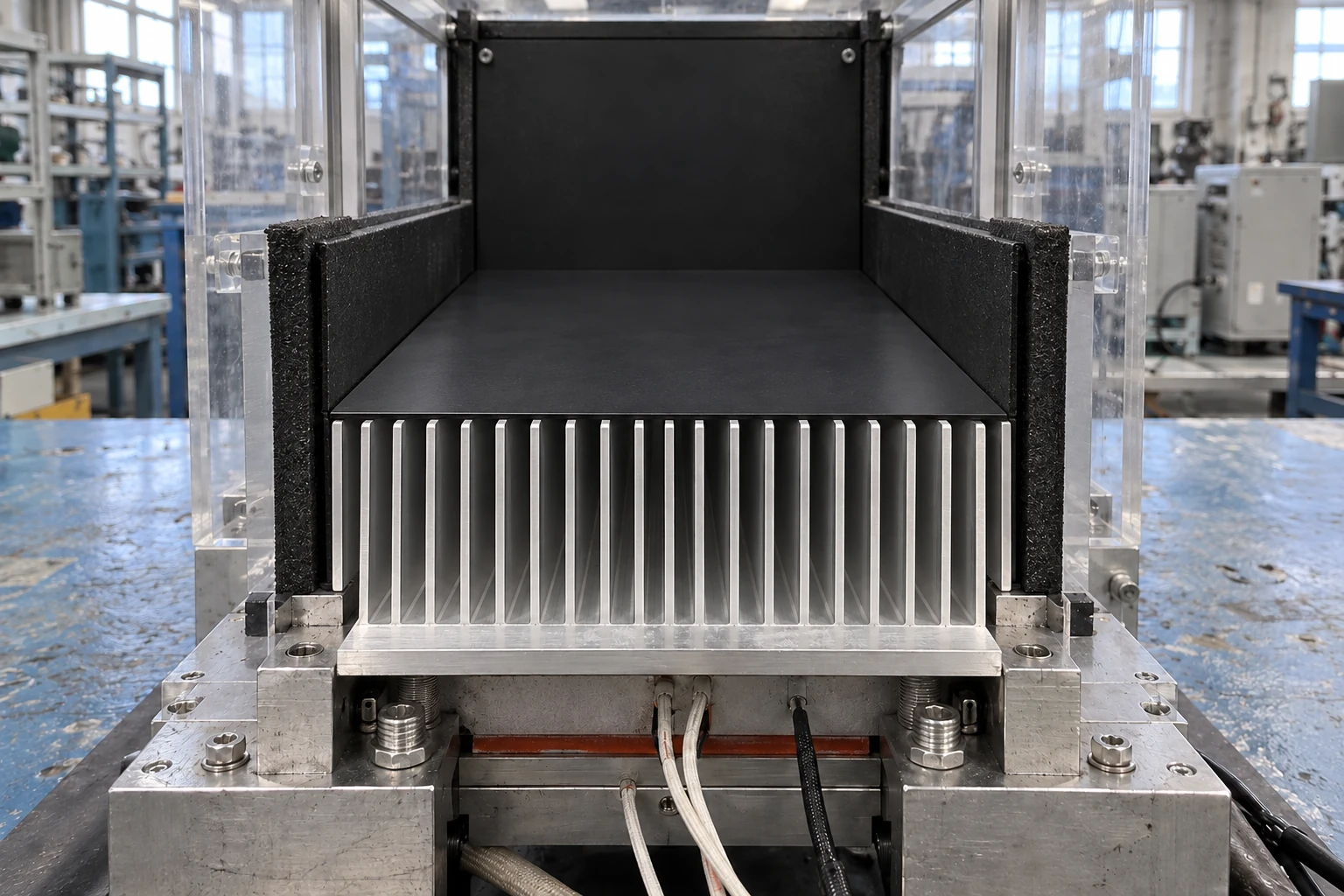 Extruded forced air duct