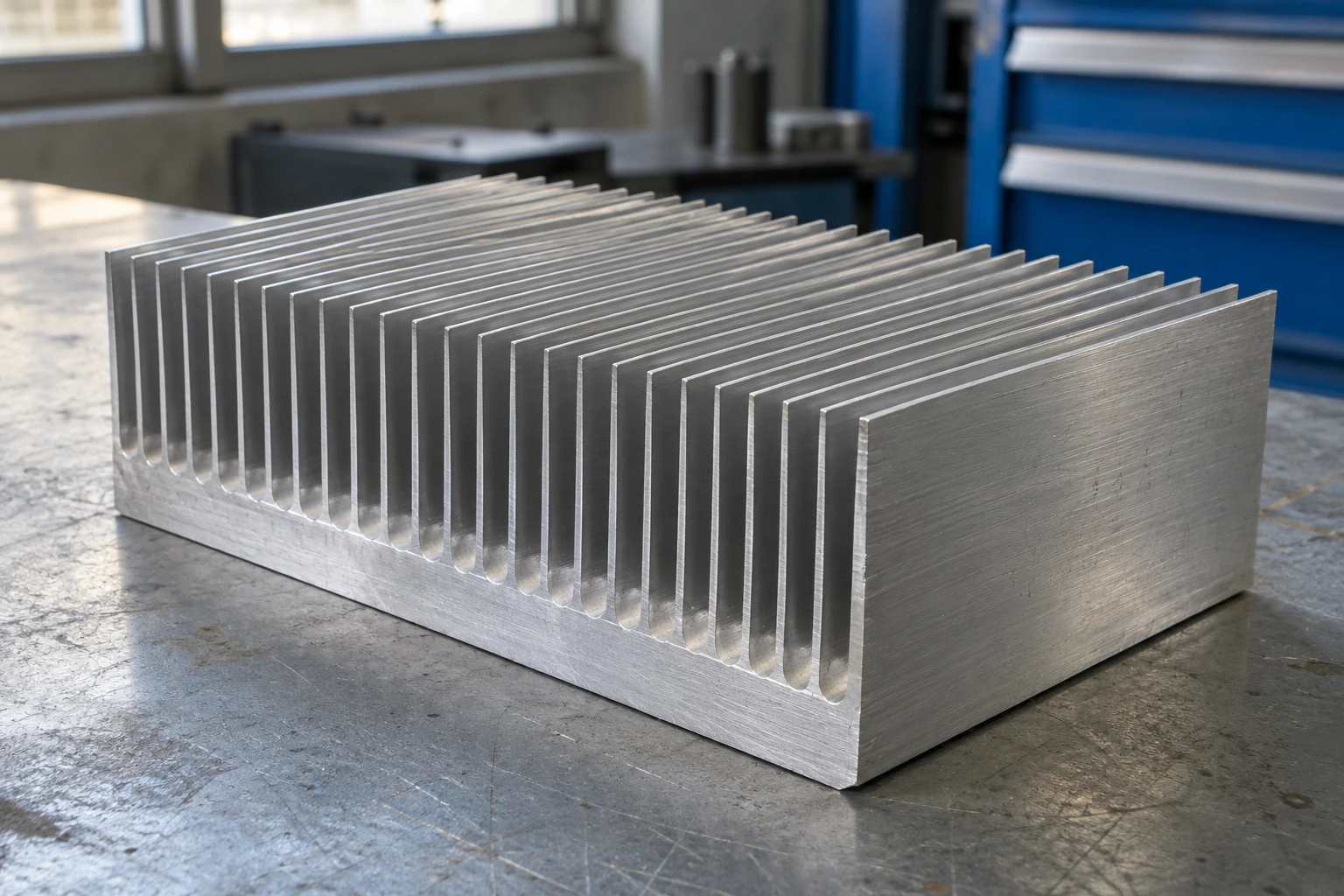 Aluminum skived profile