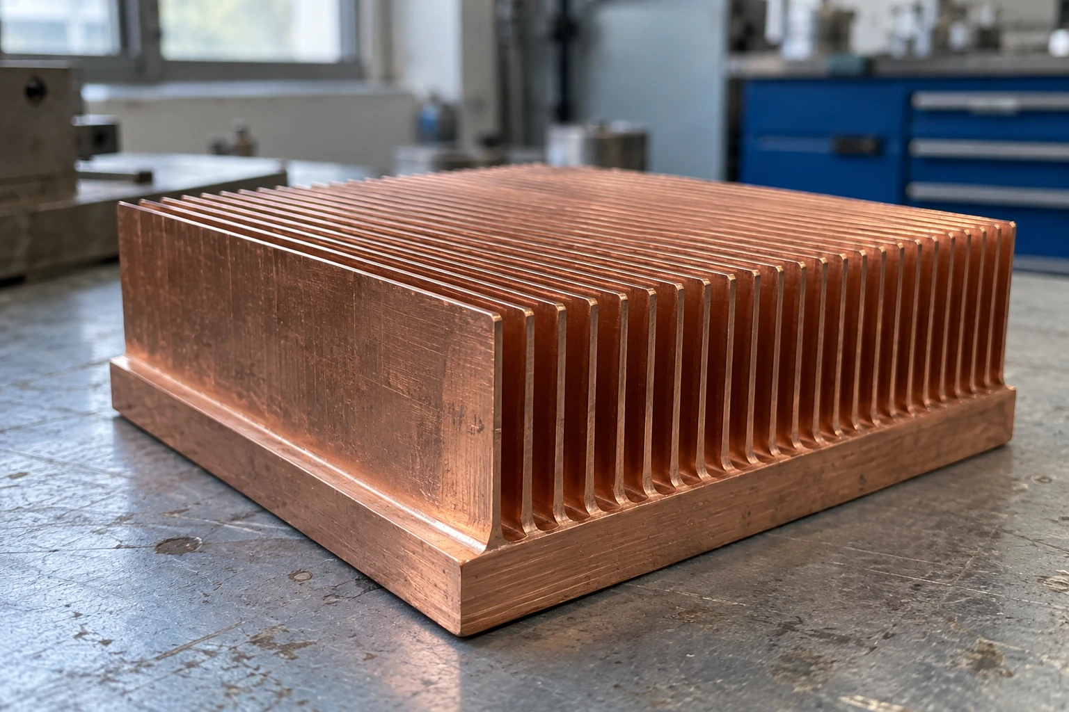 Copper skived profile