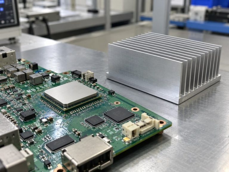sandblasted aluminum heat sink semiconductor industry packaged semiconductor and separate aluminum heat sink