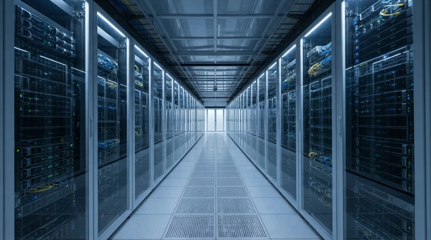 Server Rack Data Center Aisle