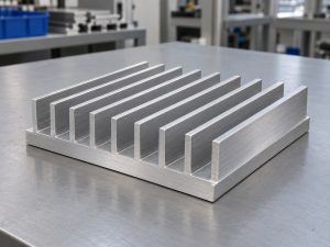 Server radiator aluminum heat sink manufacturer sample with low-profile aluminum fins