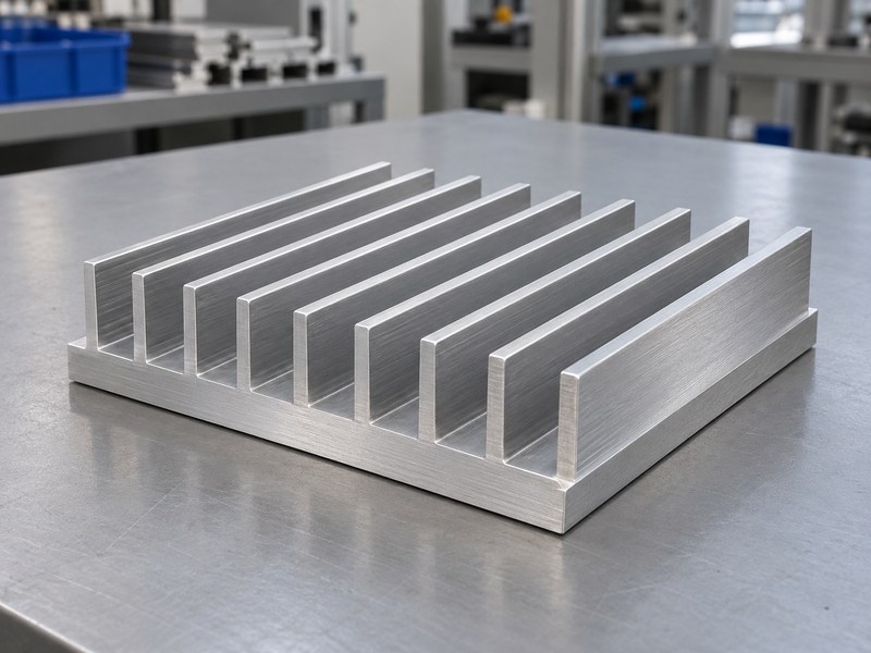 Server radiator aluminum heat sink manufacturer sample with low-profile aluminum fins