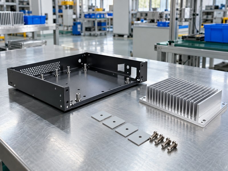 steel heat sink vs aluminum installation parts used in an installed-cost review