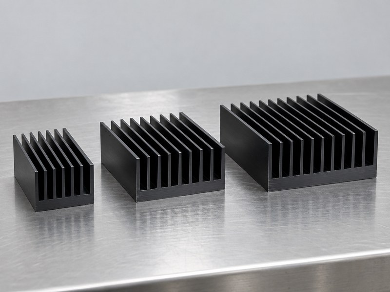 Supply anodized heat sink wholesaler stock profiles of different widths