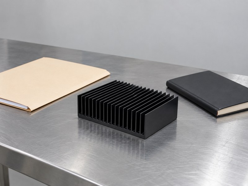 Supply anodized heat sink wholesaler quotation review with a sample and plain folder