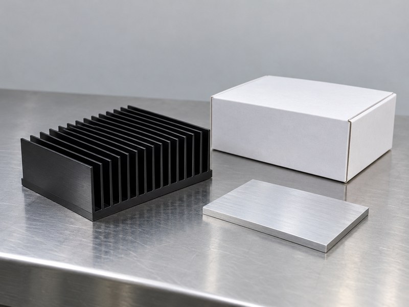 Supply anodized heat sink wholesaler sample and separate finish witness coupon
