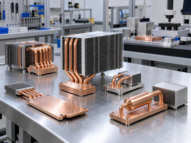types of heat pipes prepared for material and control review