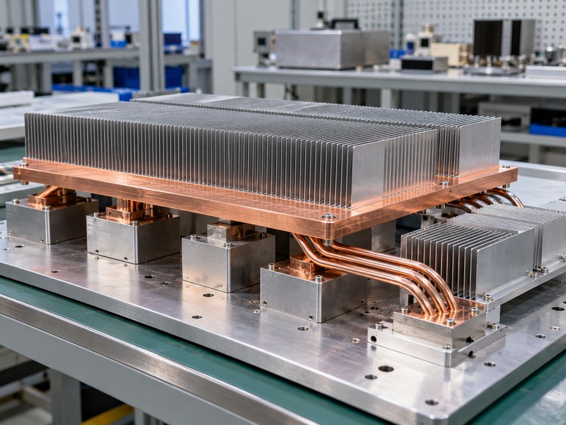 vapor chamber vs heat pipe comparison with multiple source blocks