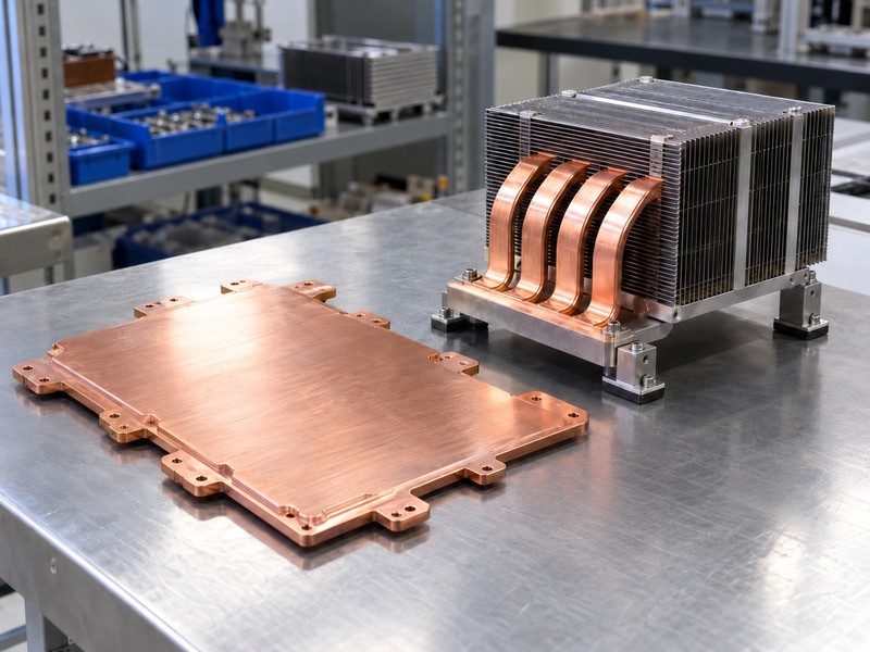 vapor chamber vs heat pipe mounting and clearance inspection