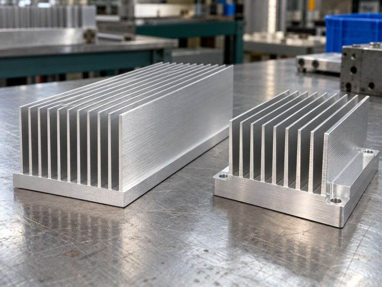 Wear resistant radiator aluminum heat sink alloy and process comparison