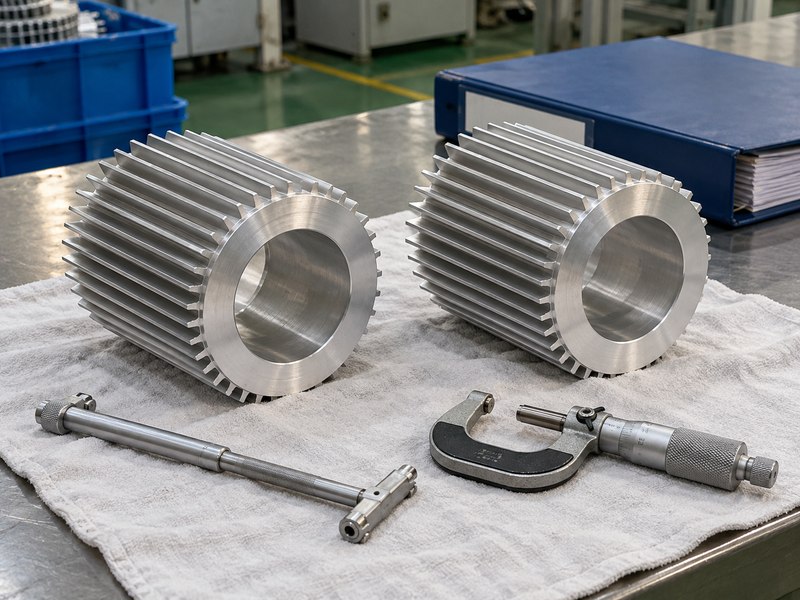 Wholesale tubular heat sink customized dimensional inspection with suitable gauges