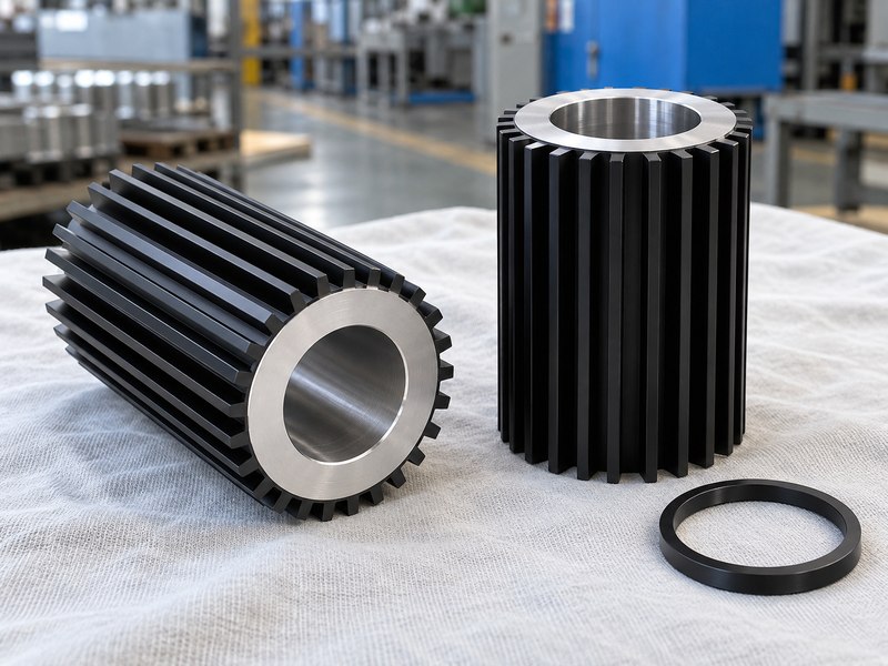 Wholesale tubular heat sink customized finish samples and protected contact surfaces