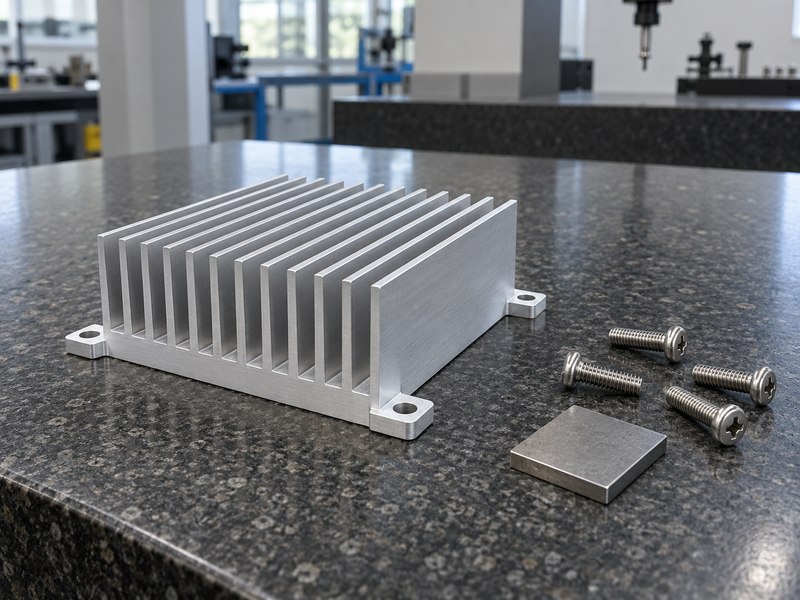 Wire drawing aluminum heat sink supplier mounting geometry review with fasteners